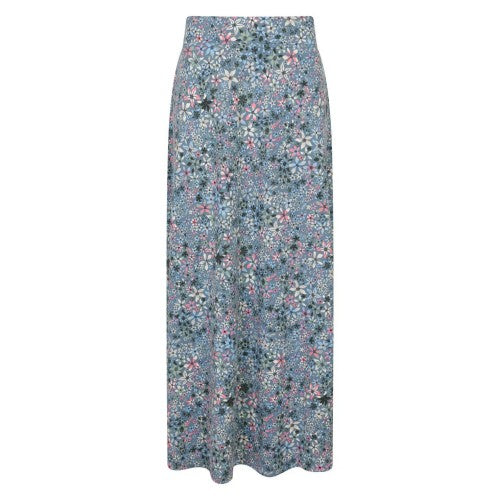 Front - Mountain Warehouse Womens/Ladies Jersey Maxi Skirt