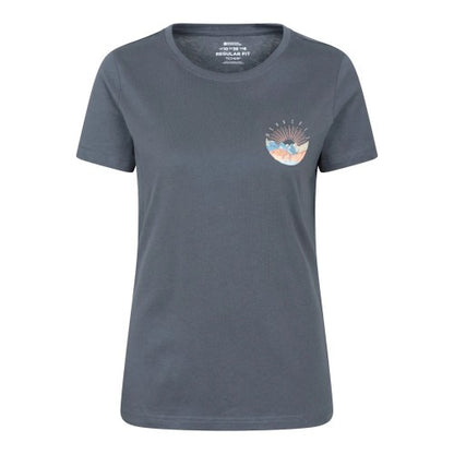 Front - Mountain Warehouse Womens/Ladies Ben Nevis Organic T-Shirt