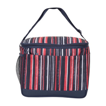 Front - Mountain Warehouse 25L Striped Cooler Bag
