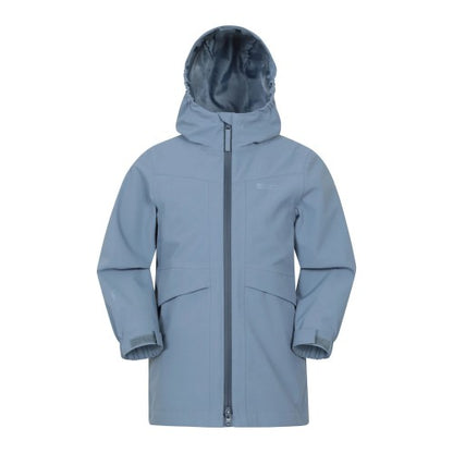 Front - Mountain Warehouse Childrens/Kids April Waterproof Jacket