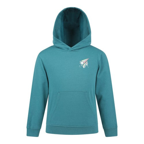 Front - Mountain Warehouse Childrens/Kids Shooting Star Soft Hoodie
