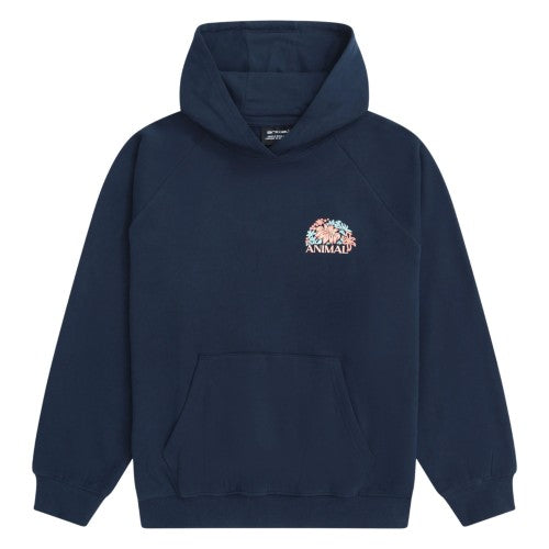 Front - Animal Womens/Ladies Kaya Floral Raglan Hoodie