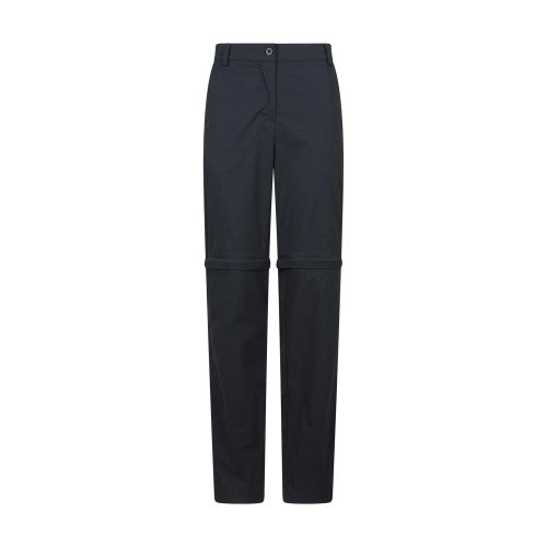 Front - Mountain Warehouse Womens/Ladies Delta Stretch Zip-Off Trousers
