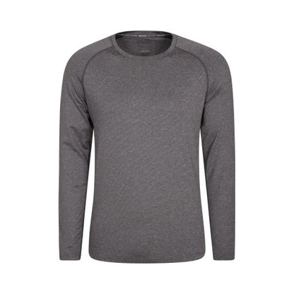Front - Mountain Warehouse Mens Stripe IsoCool Base Layer Top