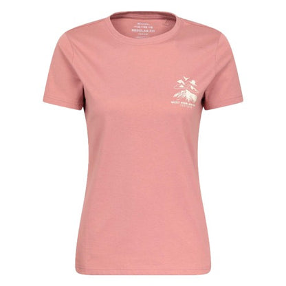 Front - Mountain Warehouse Womens West Highland Way T-Shirt