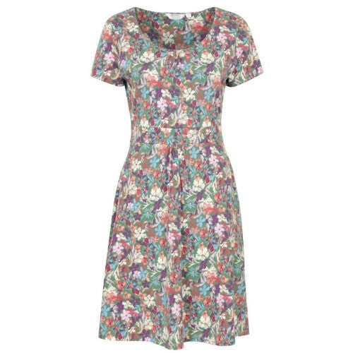 Front - Mountain Warehouse Womens/Ladies Orchid UV Protection Midi Dress