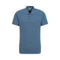 Front - Mountain Warehouse Mens Dawnay Textured Pique Polo Shirt