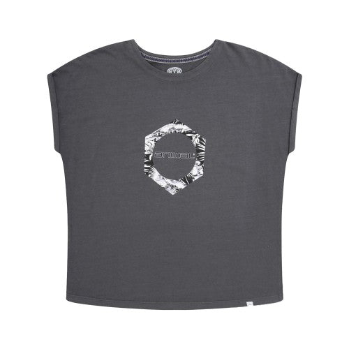 Front - Animal Womens/Ladies Holly Printed Organic T-Shirt