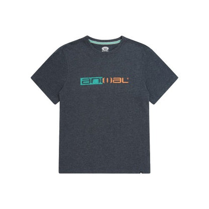 Front - Animal Mens Jacob Organic T-Shirt