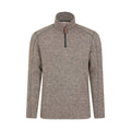 Front - Mountain Warehouse Mens Idris II Half Zip Fleece Top