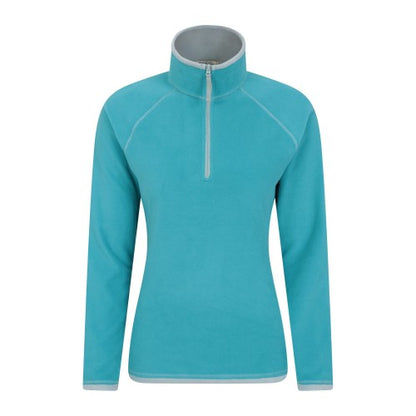 Front - Mountain Warehouse Womens/Ladies Montana Half Zip Fleece Top