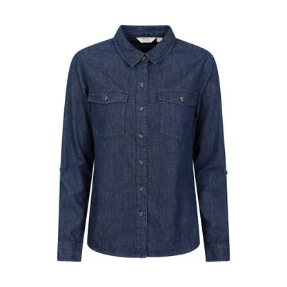 Front - Mountain Warehouse Womens/Ladies Darla Denim Shirt