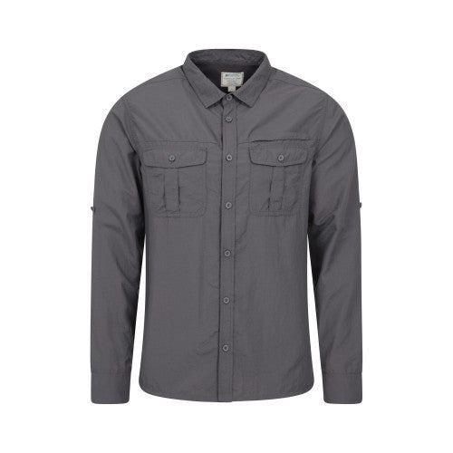 Front - Mountain Warehouse Mens Navigator II UV Protection Shirt