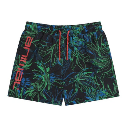 Front - Animal Childrens/Kids Jed Tropical Leaves Recycled Boardshorts