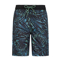 Front - Mountain Warehouse Childrens/Kids Wave Long Length Swim Shorts