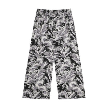 Front - Animal Womens/Ladies Tassia Leaf Print Recycled Cropped Trousers