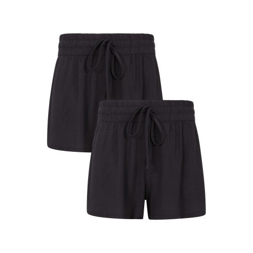 Front - Mountain Warehouse Womens/Ladies Vibe Casual Shorts (Pack of 2)