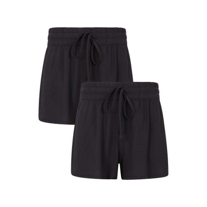 Front - Mountain Warehouse Womens/Ladies Vibe Casual Shorts (Pack of 2)