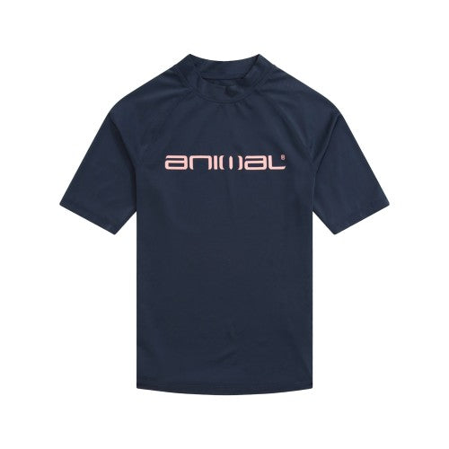 Front - Animal Womens/Ladies Daisy Logo Recycled Rash Guard