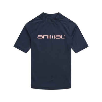 Front - Animal Womens/Ladies Daisy Logo Recycled Rash Guard