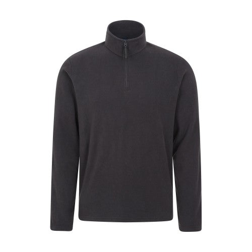Front - Mountain Warehouse Mens Camber II Half Zip Fleece Top