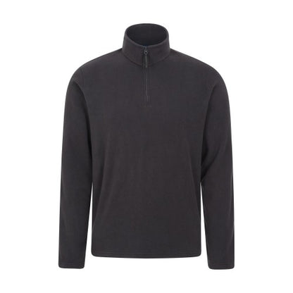Front - Mountain Warehouse Mens Camber II Half Zip Fleece Top