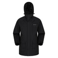 Front - Mountain Warehouse Mens Glacier II Long Waterproof Jacket