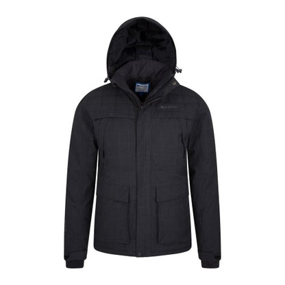 Front - Mountain Warehouse Mens Apollo Ski Jacket