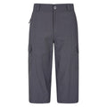 Front - Mountain Warehouse Mens Explore 3/4 Shorts
