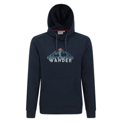 Front - Mountain Warehouse Mens Wander Hoodie