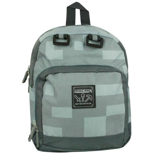 Minecraft Childrens Kids Official Silver Mini Backpack