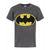 Front - Batman Childrens/Boys Official Distressed Logo T-Shirt