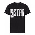 Front - DC Comics Childrens/Boys Official Flash TV Star Laboratories T-Shirt