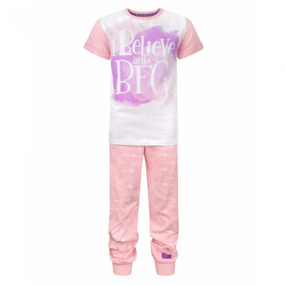 Front - The BFG Childrens/Girls Official I Believe In The BFG Pyjama Set