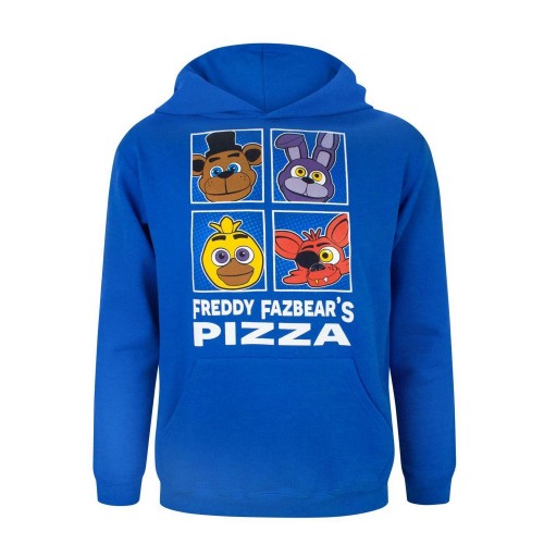 Front - Five Nights At Freddys Childrens/Boys Official Character Panels Hoodie