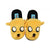 Front - Adventure Time Childrens/Kids Jake Slippers
