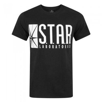 Front - Flash Mens TV Star Laboratories T-Shirt