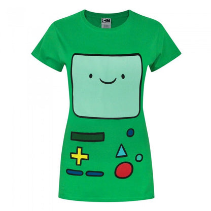 Front - Adventure Time Womens/Ladies BMO T-Shirt