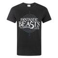 Front - Fantastic Beasts And Where To Find Them Mens Logo T-Shirt