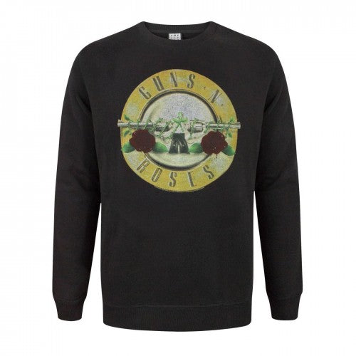 Front - Amplified Guns N Roses Mens Drum Sweatshirt