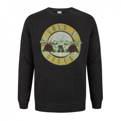 Front - Amplified Guns N Roses Mens Drum Sweatshirt