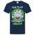 Front - Rick And Morty Mens Riggity Riggity Wrecked T-Shirt