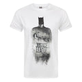 Front - Justice League Mens Character Line Up T-Shirt