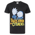 Front - Rick And Morty Mens Tales From The Citadel T-Shirt