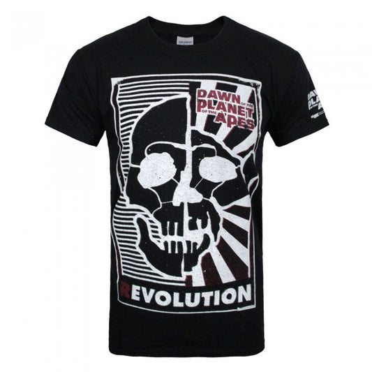 Front - Dawn Of The Planet Of The Apes Official Mens Revolution T-Shirt