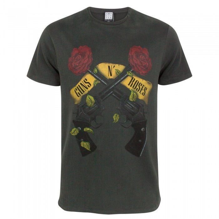 Front - Amplified Official Mens Guns N Roses Pistols T-Shirt