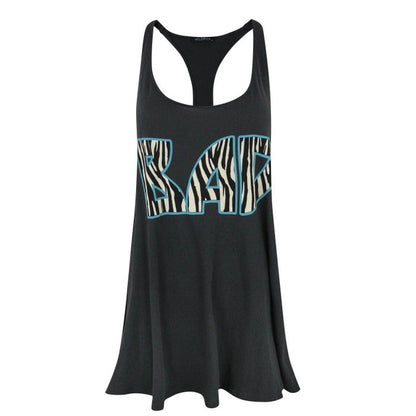 Front - Wildfox Womens/Ladies Bad Longline Sleeveless Tank Top