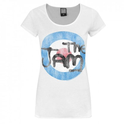 Front - Amplified Womens/Ladies The Jam Logo T-Shirt