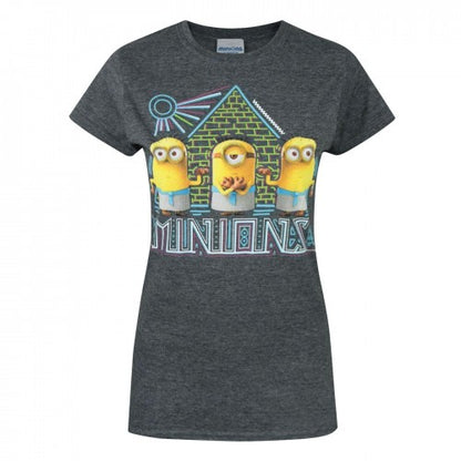 Front - Minions Womens/Ladies Egyptian T-Shirt