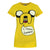 Front - Adventure Time Womens/Ladies Jake I Choose Sandwich T-Shirt